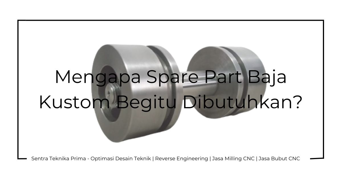 Jasa Bikin Spare Part Mesin Baja: Mengapa Spare Part Baja Kustom Begitu Dibutuhkan?