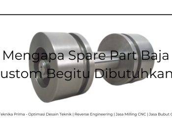 Jasa Bikin Spare Part Mesin Baja: Mengapa Spare Part Baja Kustom Begitu Dibutuhkan?